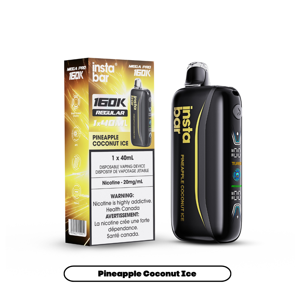 InstaBar Mega Pro 160K Disposable Vape