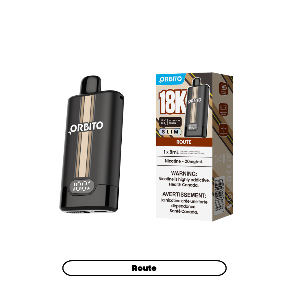 Orbito Slim 18K Disposable Vape