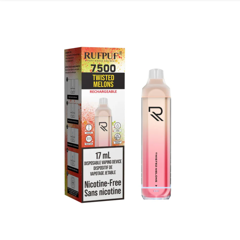 RUFPUF 7500 Nicotine Free Twisted Melons 