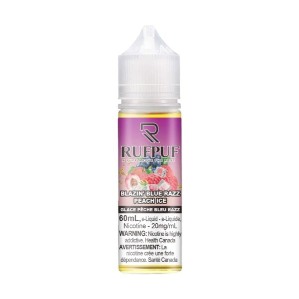 RUFPUF E-Juice 20mg/60ml Blazin Blue Razz Peach Ice