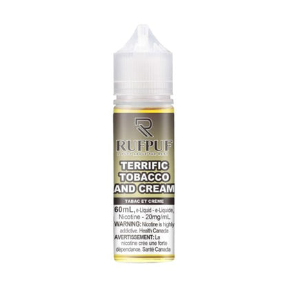 RUFPUF E-Juice 20mg/60ml Terrific Tobacco And Cream