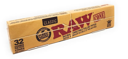 Raw Cones Raw 32 Pack