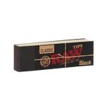 Raw Rolling Papers And Tips Classic Black 1 1/4