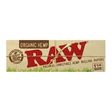 Raw-Rolling-Papers-And-Tips-Organic-Hemp-1-1/4