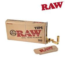 Raw Rolling Papers And Tips Pre-Rolled Tips