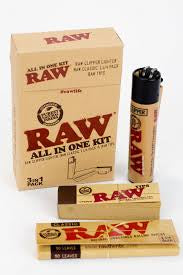 Raw Rolling Papers And Tips Raw All In One Kit