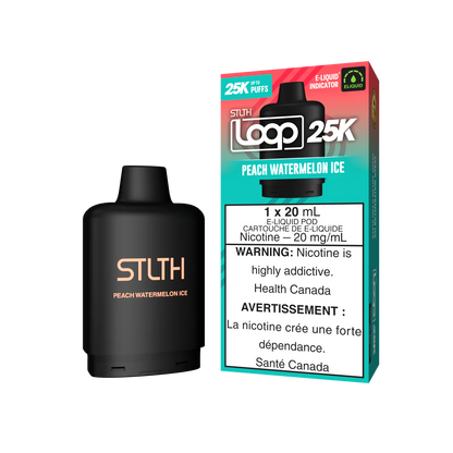 STLTH-LOOP-25K-PODS-PEACH WATERMELON ICE