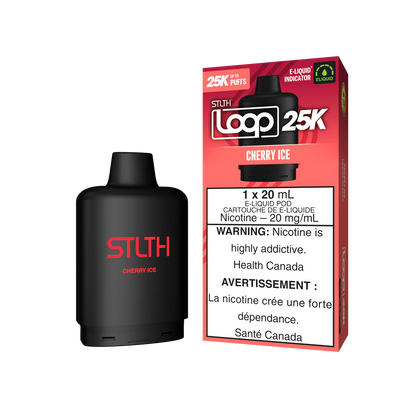 STLTH-LOOP-25K-PODS-CHERRY ICE