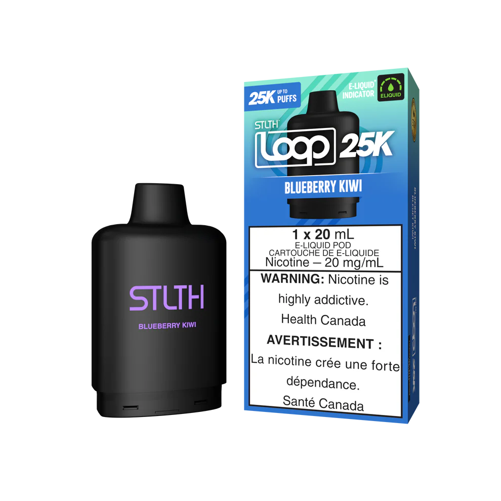 STLTH Loop 25k Pods Blueberry Kiwi