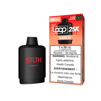 STLTH Loop 25k Pods Classic Ice