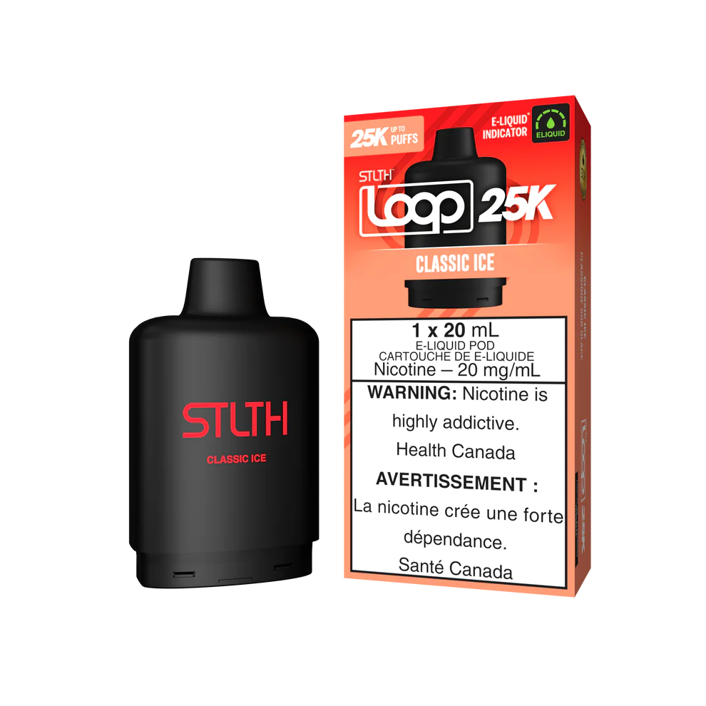 STLTH Loop 25k Pods Classic Ice