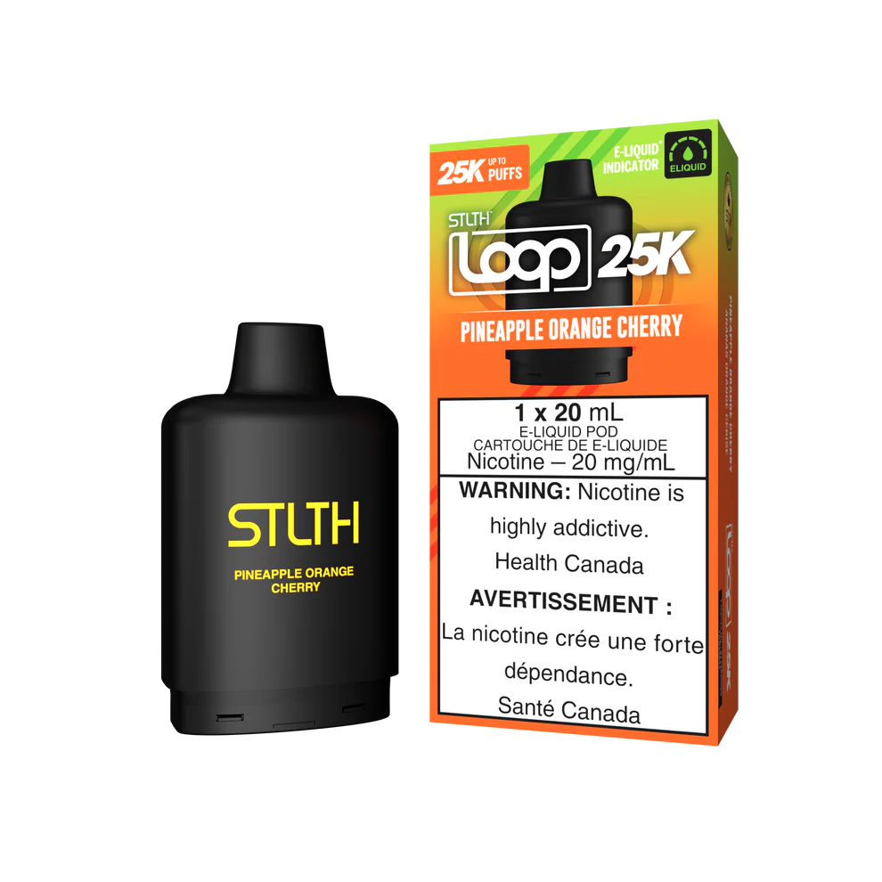 STLTH Loop 25k Pods Pineapple Orange Cherry