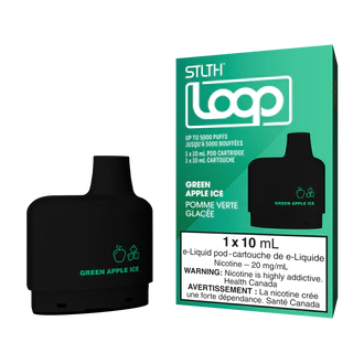 STLTH Loop 5k Pods Green Apple Ice