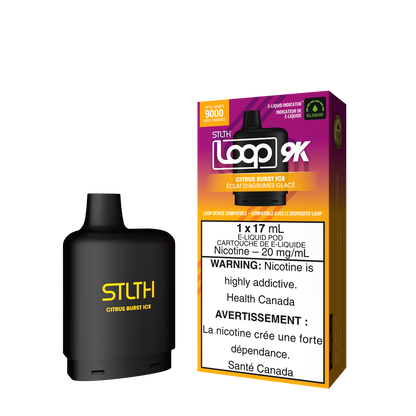 STLTH Loop 9k Pods Citrus Burst Ice