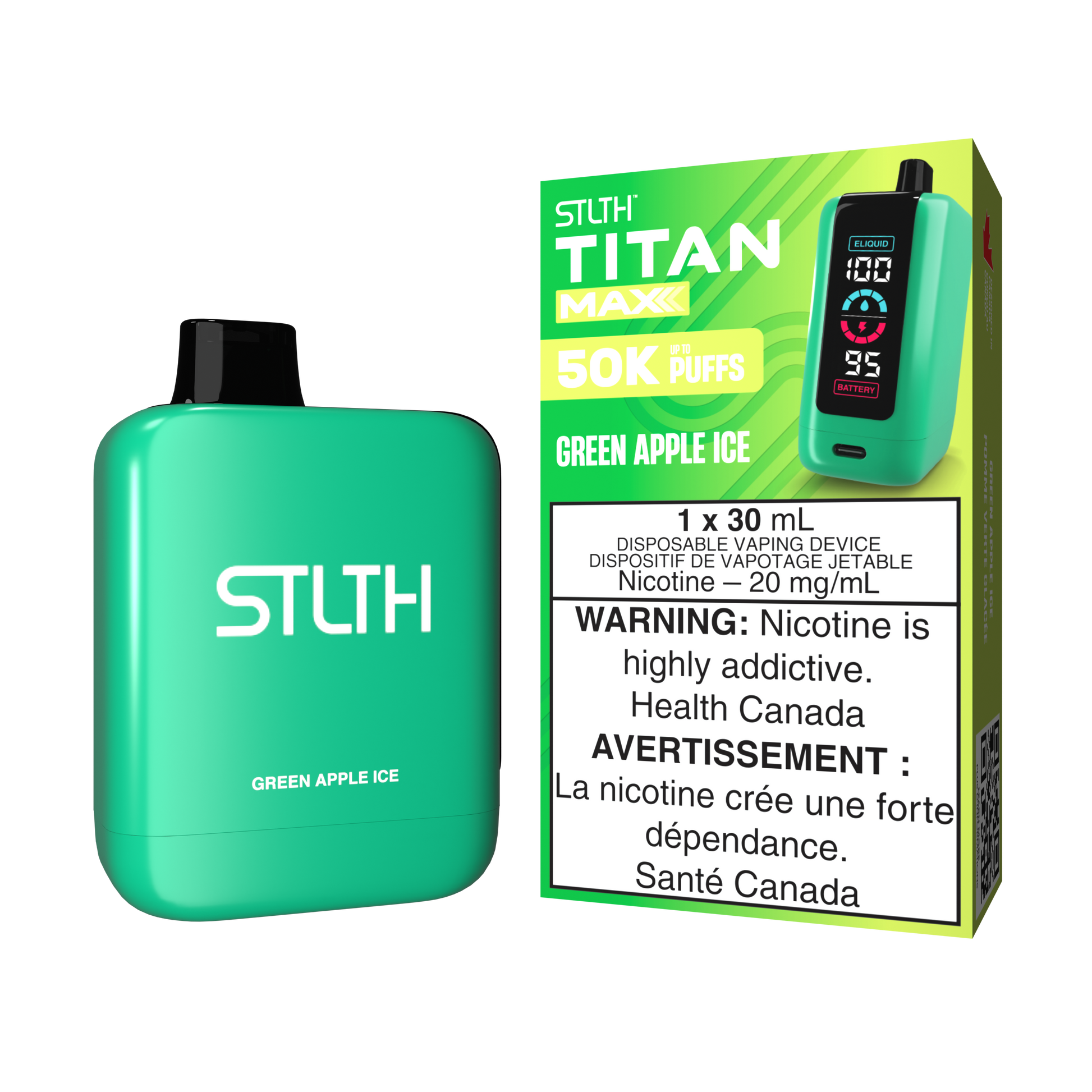 STLTH-Titan-50k-Green Apple Ice