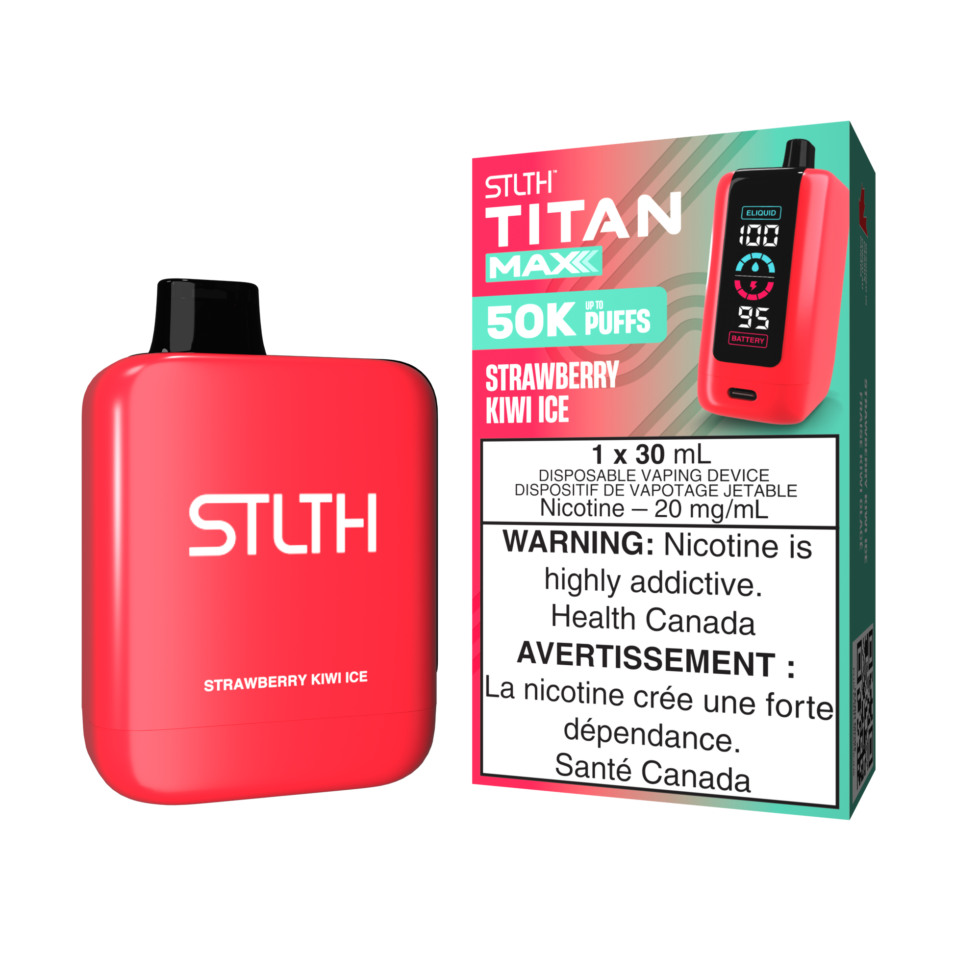 STLTH-Titan-50k-Strawberry Kiwi Ice