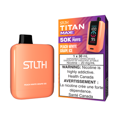 STLTH Titan Max 50k Peach White Grape Ice