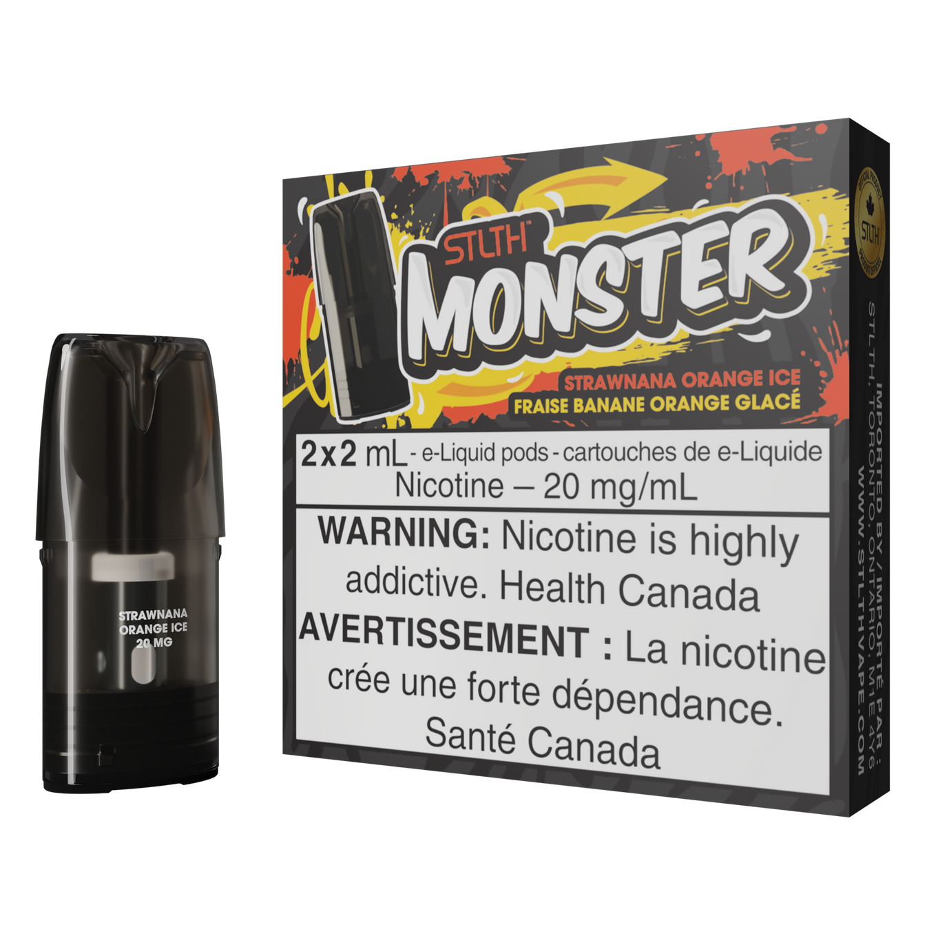 STLTH-monster-pod-strawnana-orange-ice 