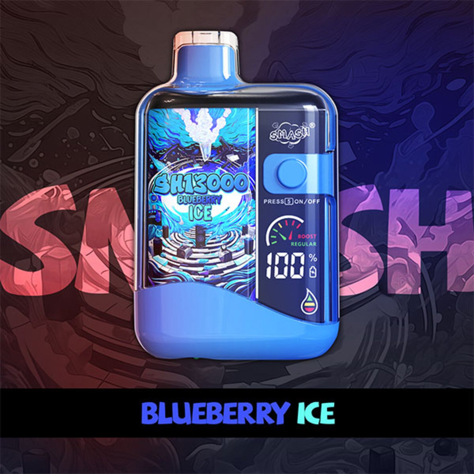 Smash-13k-blueberry-ice-disposable