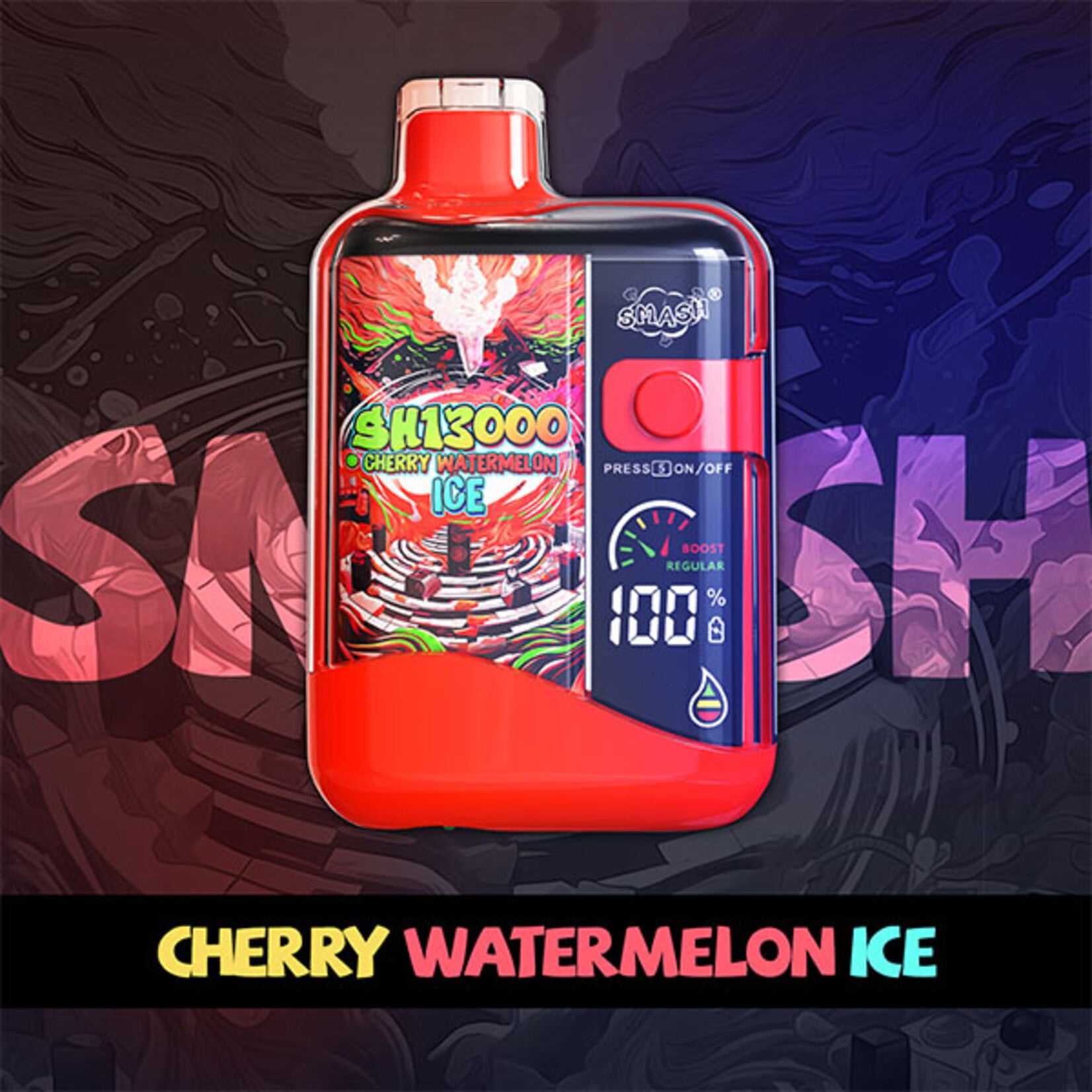 Smash-13k-cherry-watermelon-ice-disposable