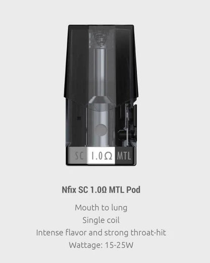 Smok Pods Nfix Pods SC 1.0 MTL