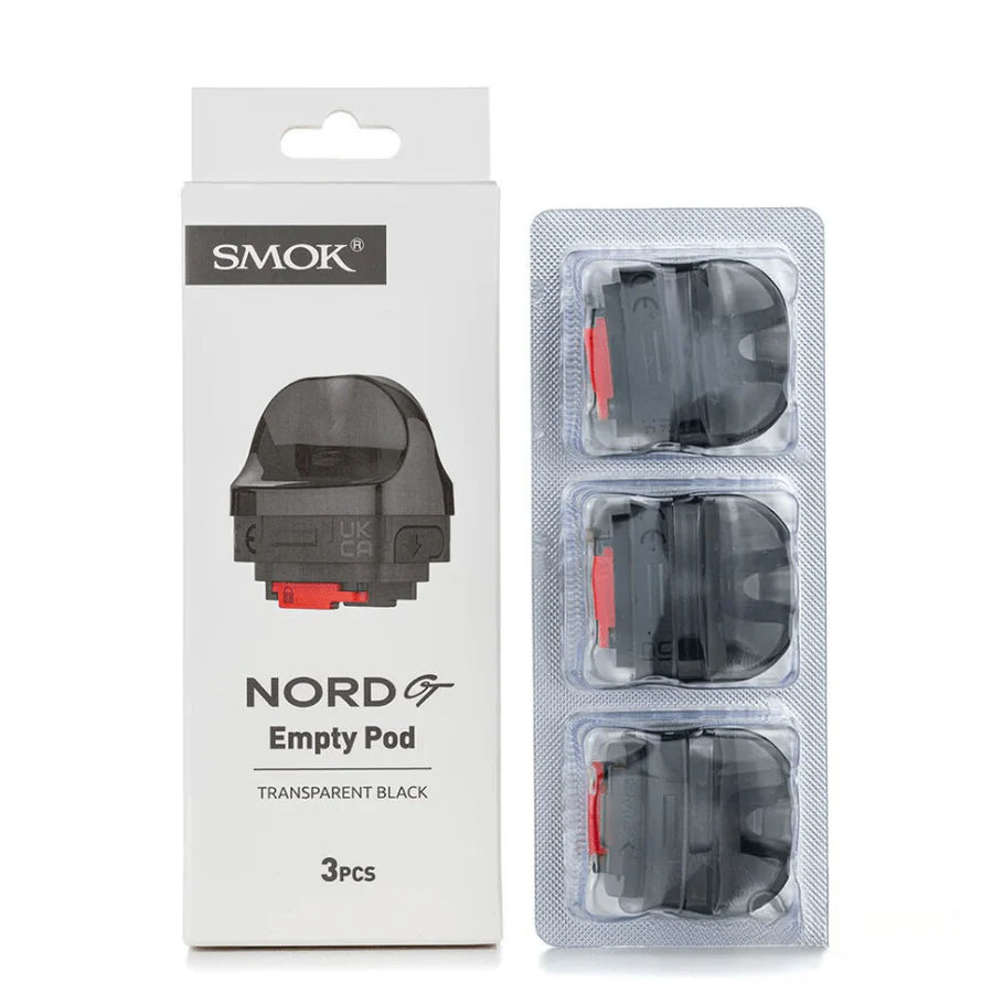 Smok Pods Nord GT Empty Pods Transparent Black