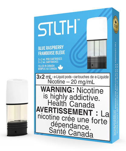 Stlth Pods Blue Raspberry