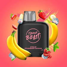 Str8 Up Strawberry Banana Flavour Beast