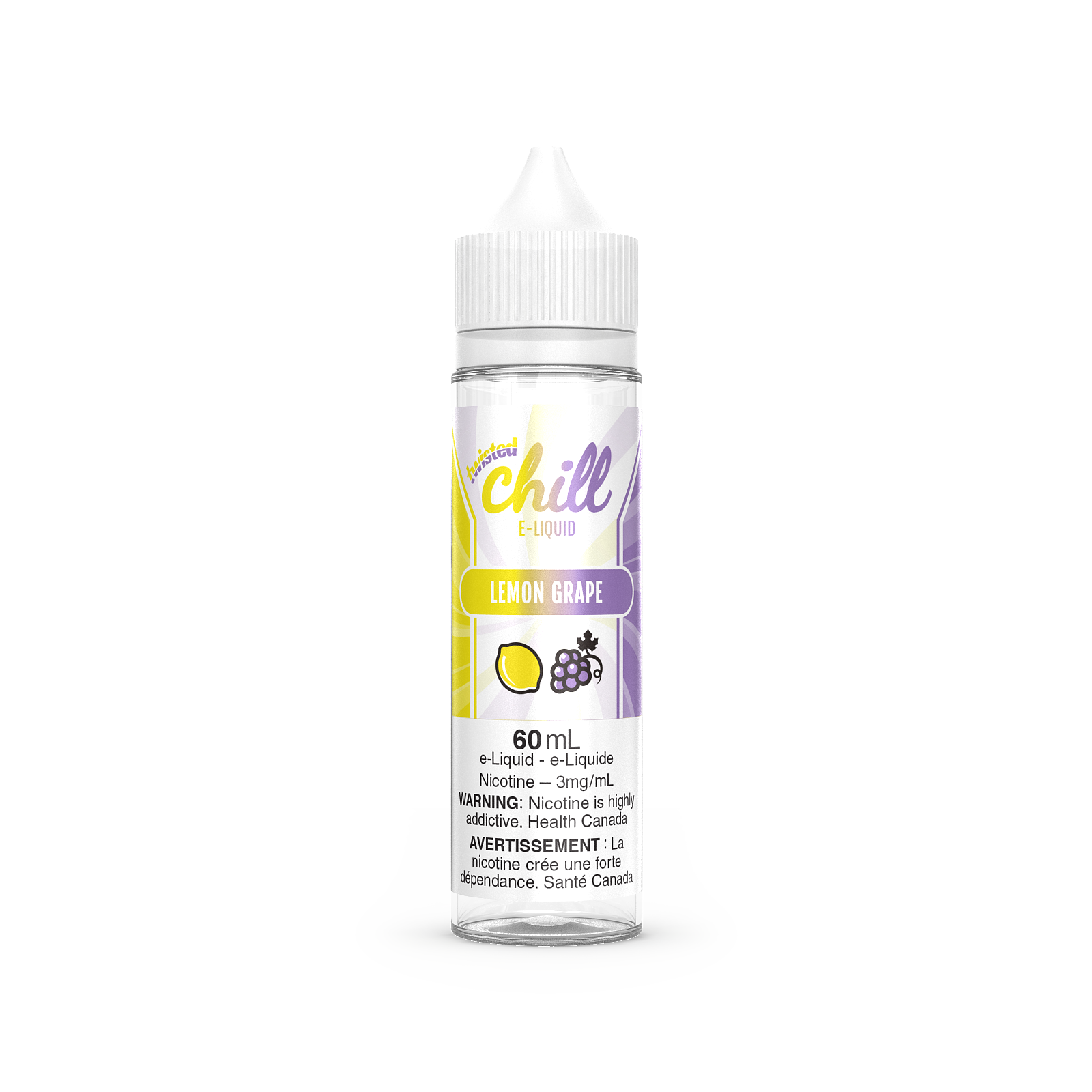 Twisted Chill E-Juice 3mg/60ml Lemon Grape