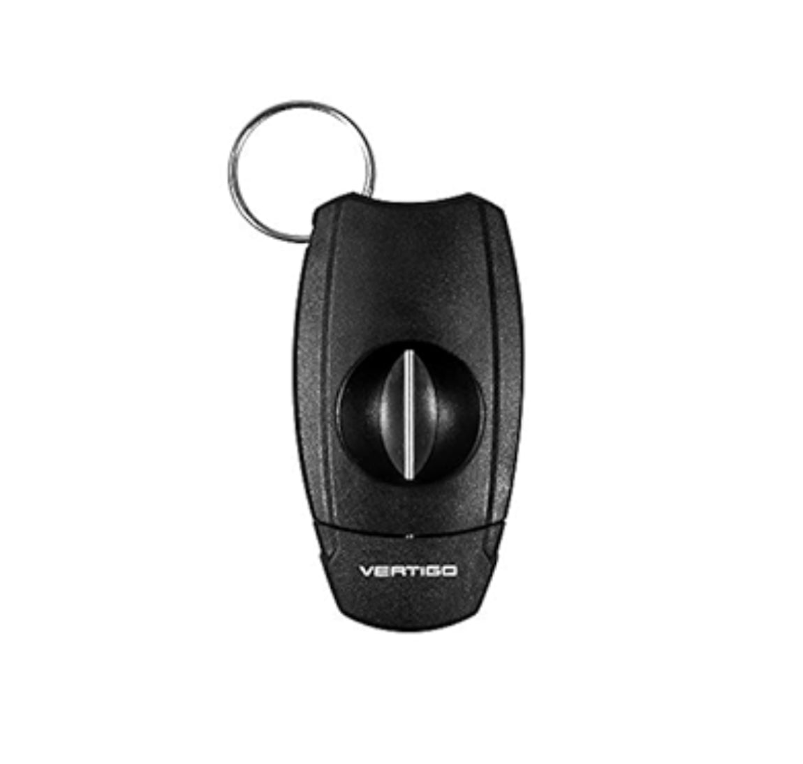 Vertigo-plastic-keychain-v-shaped-cigar-cutter 