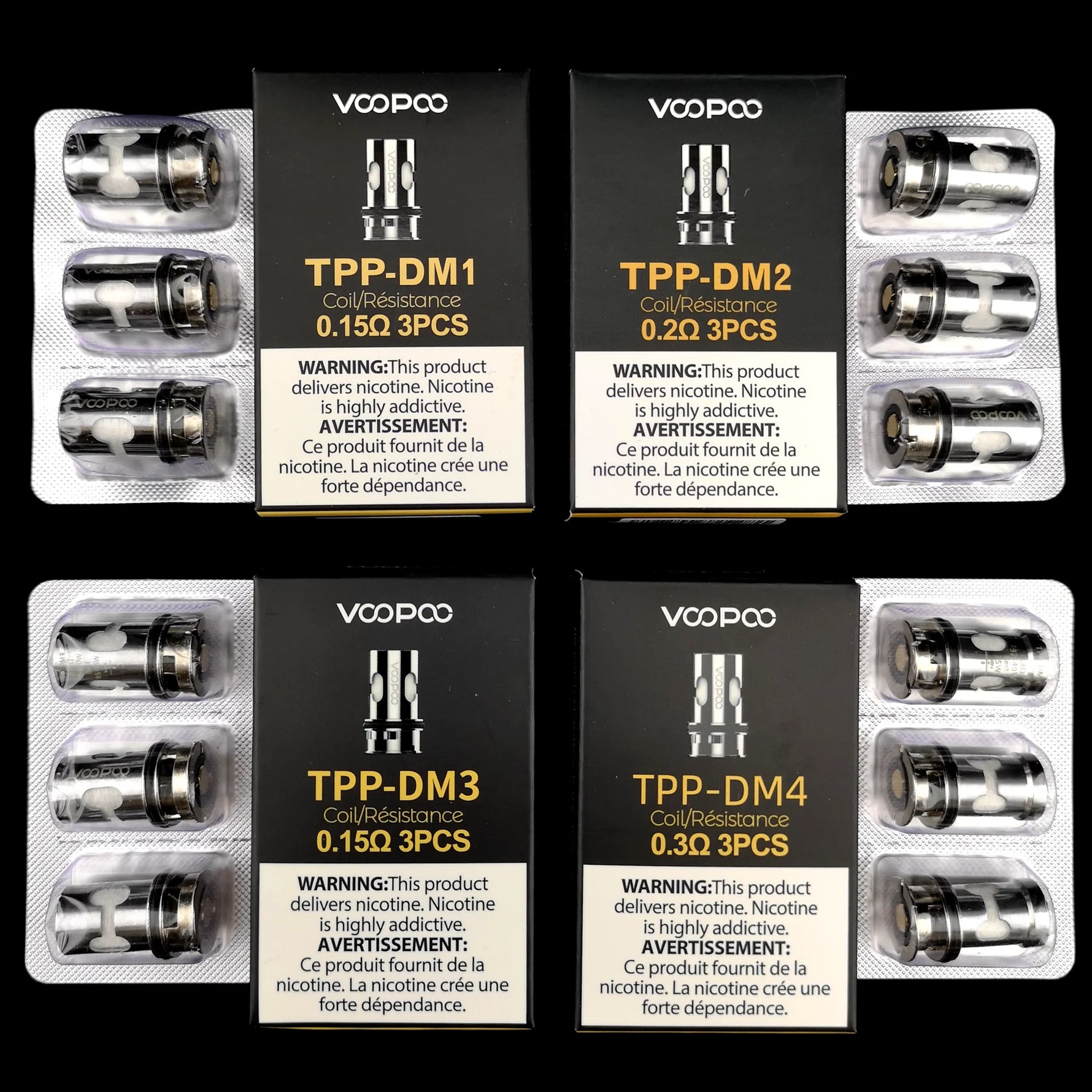 VooPoo TPP DM coils