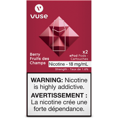 Vuse Pods 18mg Berry