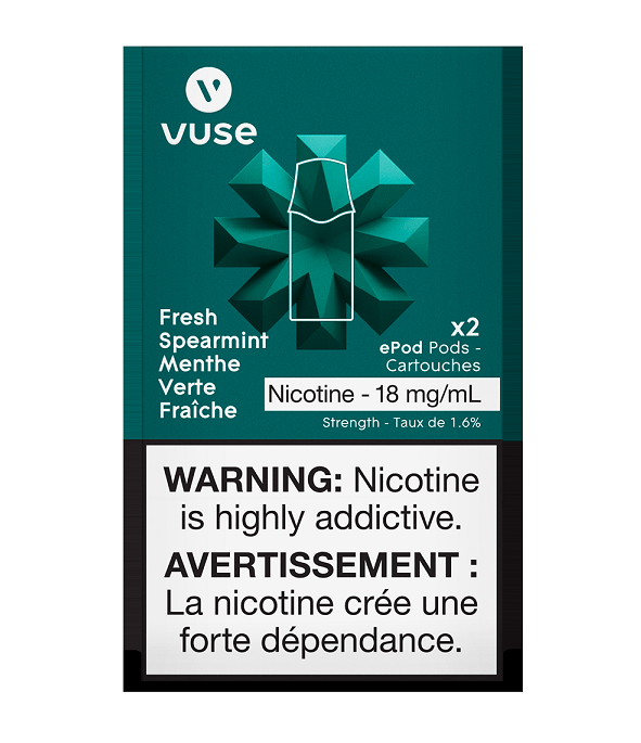 Vuse Pods 18mg Fresh Spearmint