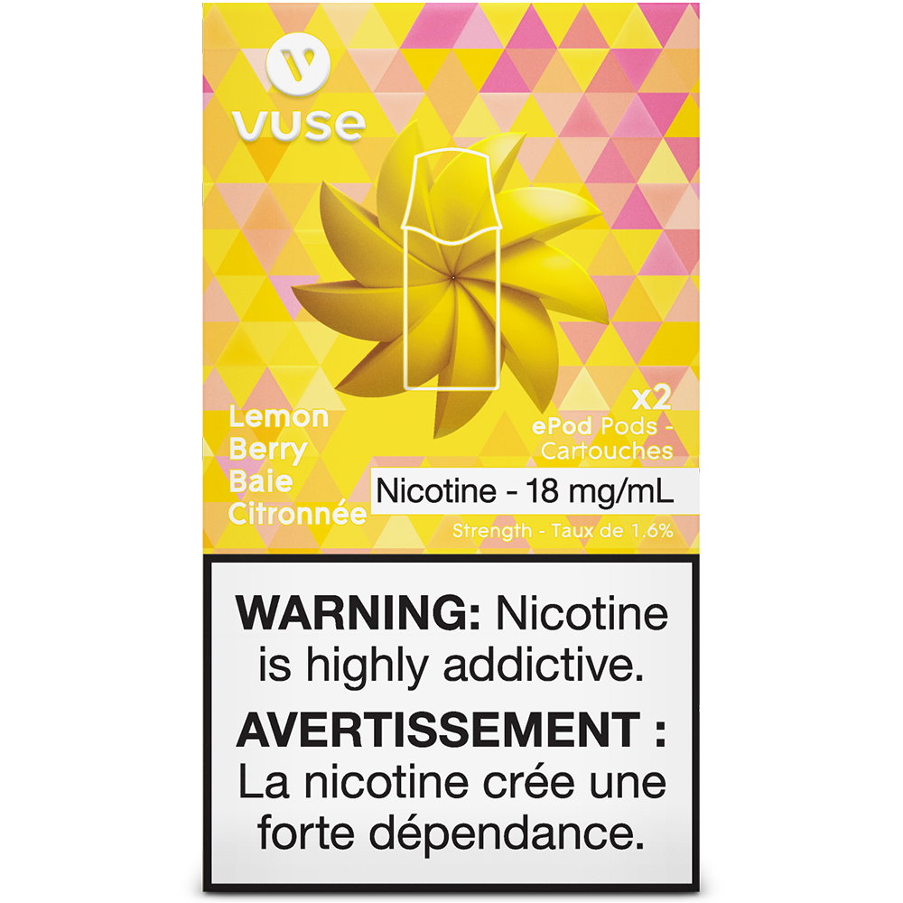 Vuse Pods - 18mg (2 Pack) Vape Zone & Smokers Accessories Vuse Pods - 18mg (2 Pack) Vape Zone & Smokers Accessories