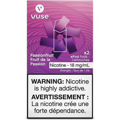 Vuse Pods 18mg Passionfruit