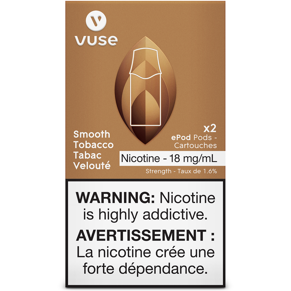 Vuse Pods 18mg Smooth Tobacco