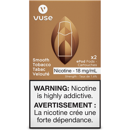 Vuse Pods 18mg Smooth Tobacco