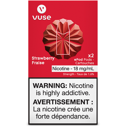 Vuse Pods 18mg Strawberry