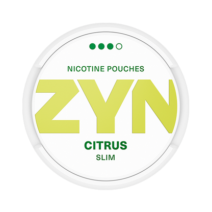 Zyn Nicotine Pouches Citrus Slim