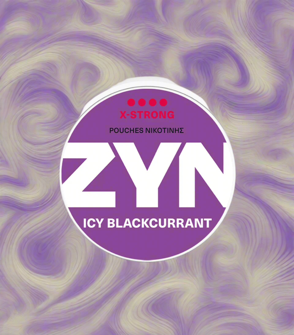 Zyn Nicotine Pouches 12mg Icy Blackcurrant 