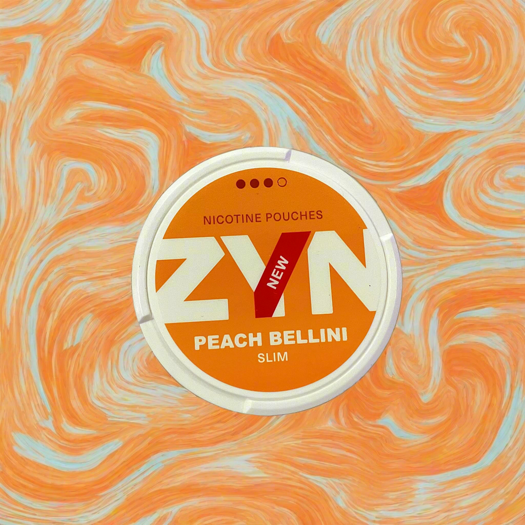 Zyn Nicotine Pouches 9mg Peach Bellini