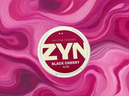 Zyn Nicotine Pouches Slim 9mg Black Cherry