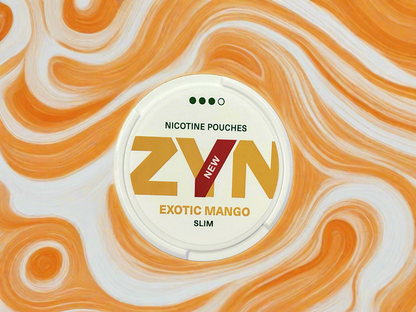 Zyn Nicotine Pouches Slim 9mg Exotic Mango