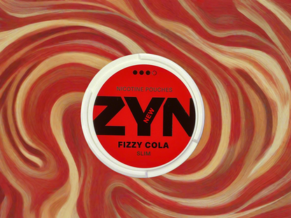 Zyn Nicotine Pouches Slim 9mg Fizzy Cola