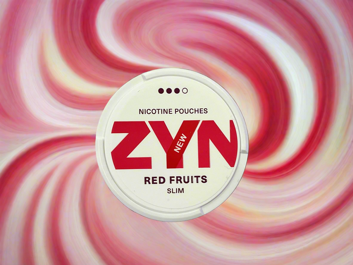 Zyn Nicotine Pouches Slim 9mg Red Fruits