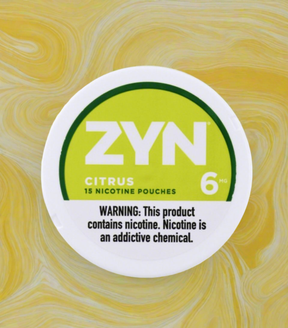 Zyn-nicotine-pouches-citrus-6mg-15-pouches-yellow-green 